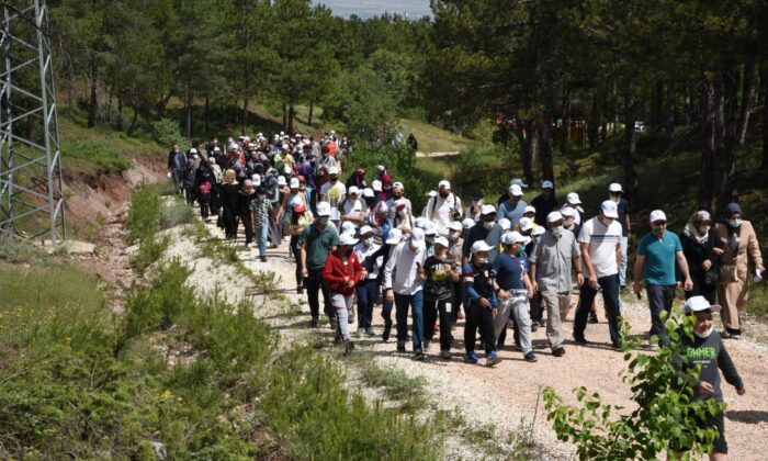 Eskişehir’de doğa yürüyüşü