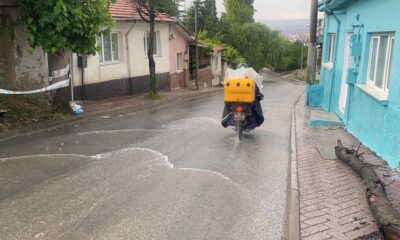 Eskişehir’de sağanak yağış