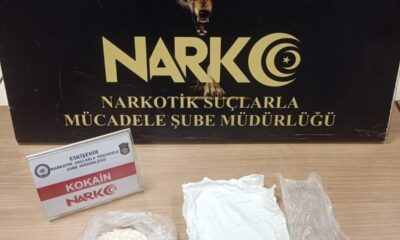 Eskişehir’e kokain getirirken yakalandı