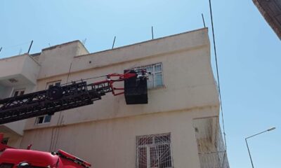 Evde mahsur kalan 85 yaşındaki kadının imdadına ekipler yetişti