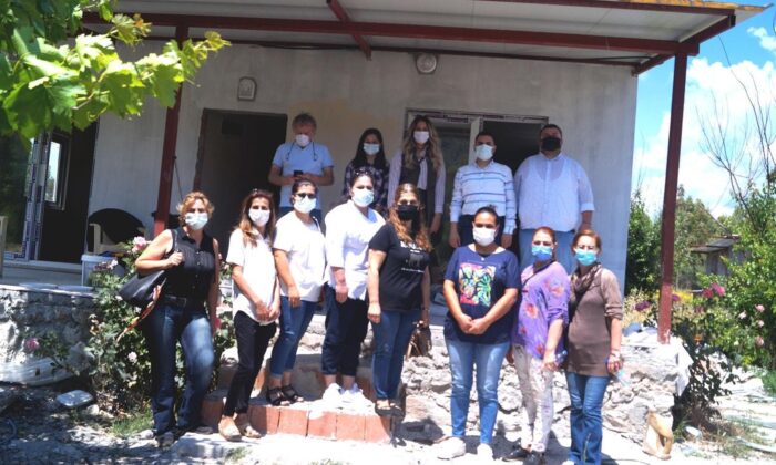 Evleri yangında kül olmuştu, yeni evlerine kavuşmaya az kaldı