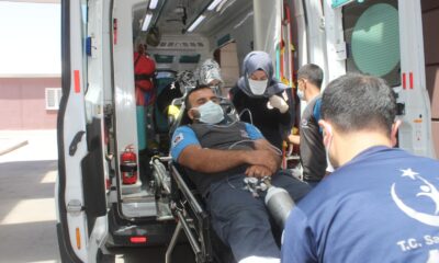 Fabrika işçileri metan gazından zehirlendi