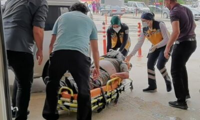 Fabrika işçisi ölümden döndü