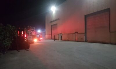 Fabrikada yangın ihbarı itfaiye ekiplerini harekete geçirdi