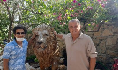 Fatih Terim evine aslan heykeli yaptırdı