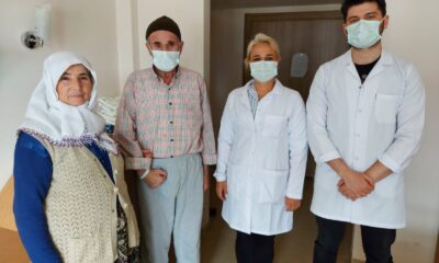 Felçli hasta artık yürüyebiliyor