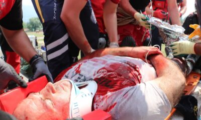 Film gibi tatbikat nefesleri kesti