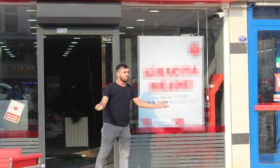 Firmadan ödemesini alamayınca kendini yakmaya kalkıştı