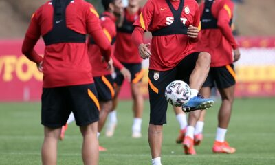 Galatasaray günü çift idmanla tamamladı