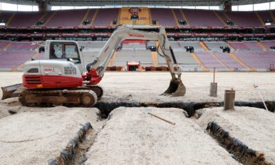 Galatasaray’da stat zemini çalışmaları devam ediyor