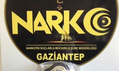 Gaziantep’te 13 kilo 500 gram metamfetamin ele geçirildi