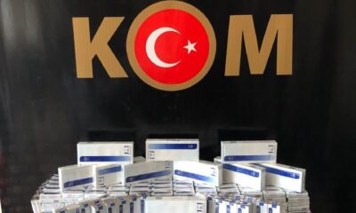 Gaziantep’te 2 bin 880 paket gümrük kaçağı sigara ele geçirildi