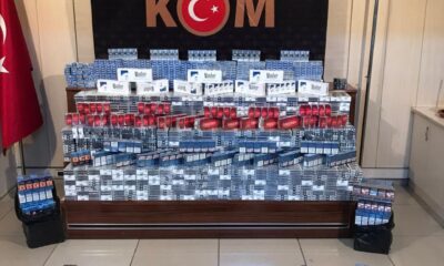 Gaziantep’te 8 bin 487 paket kaçak sigara ele geçirildi