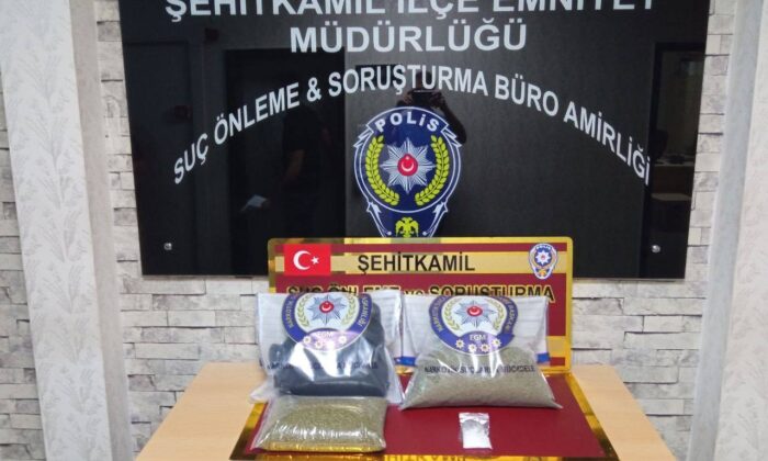 Gaziantep’te uyuşturucu operasyonu: 5 gözaltı
