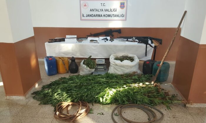 Gazipaşa’da dev uyuşturucu operasyonu