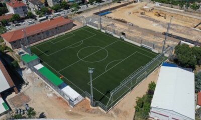 Gebze’nin yeni futbol sahası hizmete sunuldu
