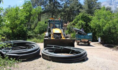 Gedelme Yaylası’na damlama sulama hattı çekildi