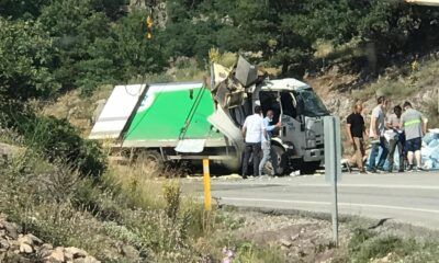 Gediz’de trafik kazası: 2 yaralı