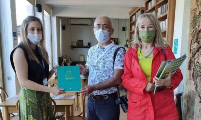 Genç bilim adamları zeytin müzesini ziyaret etti