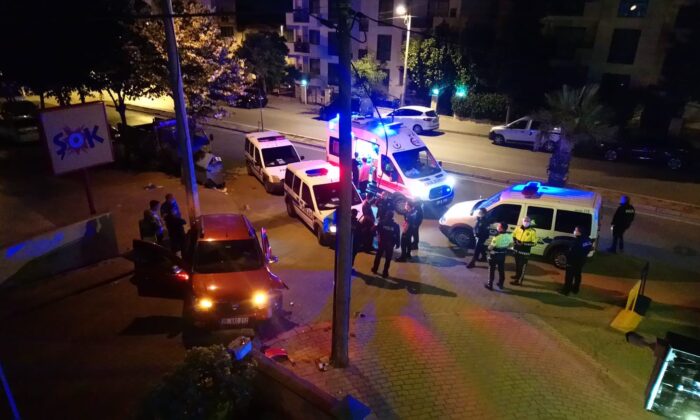 Genç kızın polisten kaçışı kazayla noktalandı