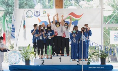 Genç milli yüzücü dünya ikincisi oldu