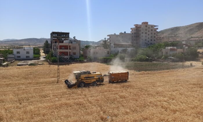 Gercüş’te biçer döverler tarlaya girdi