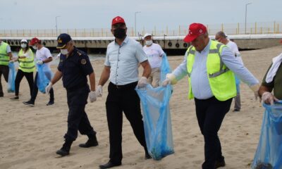 Geyikli’de sahil temizliği gerçekleştirildi