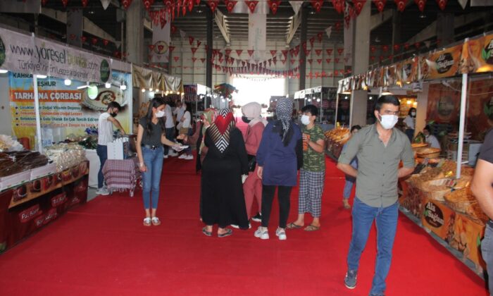 Gıda Yöresel Ürünler Gıda Fuarında hafta sonu yoğunluğu