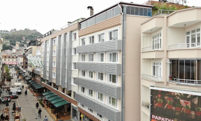 Giresun şehir meydanı sokak sağlıklaştırma projesiyle güzelleşiyor