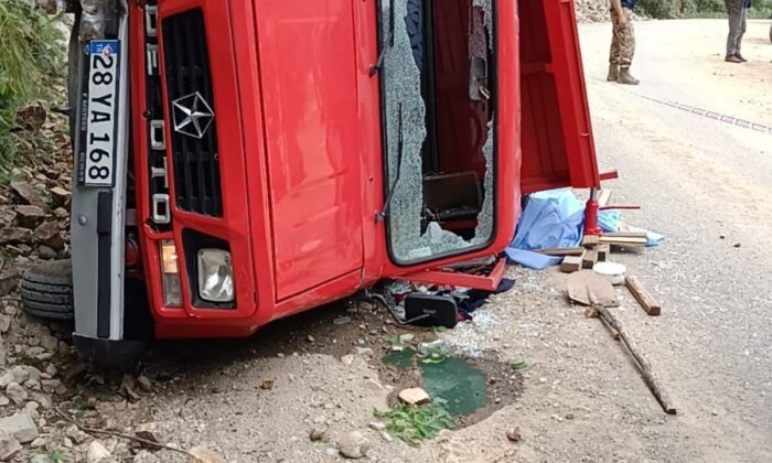 Giresun’da trafik kazası: 1 ölü