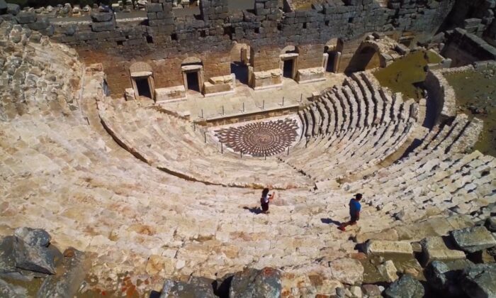 Gladyatörler şehri Kibyra, görenleri hayran bırakıyor