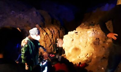 Göçükte kardeş öldü ağabey ağır yaralı