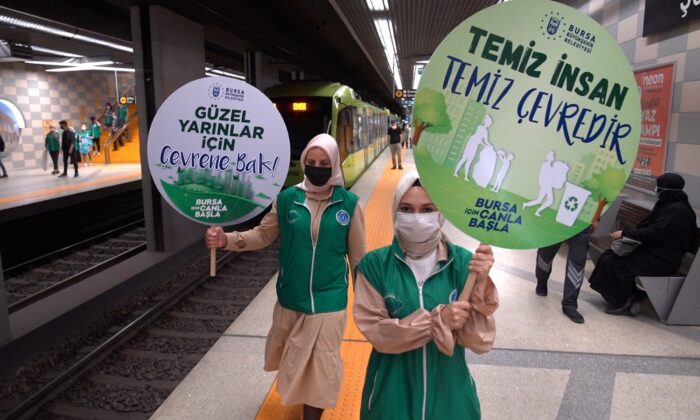 Gönüllüler çevre için yollarda