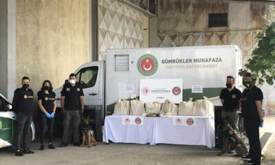 Gümrük Muhafaza ekipleri tarafından 30 milyon lira değerinde uyuşturucu ele geçirildi