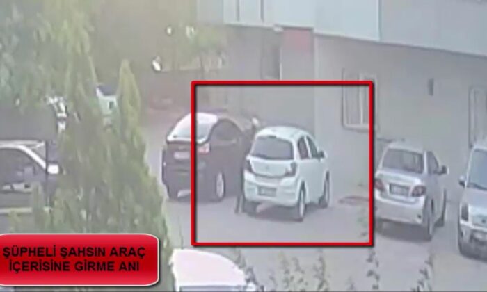 Gündüz vakti park halindeki otomobili soydu