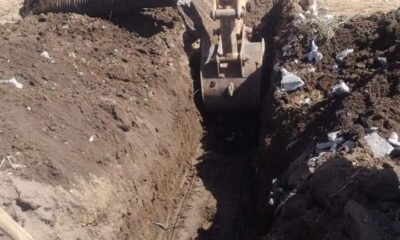 Güroymak’ta yol açma çalışması