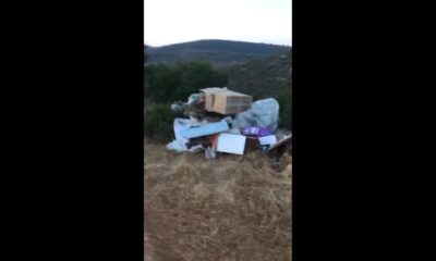 Hafriyat döküp kaçarken yakalandı