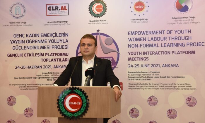 HAK-İŞ Genel Başkan Vekili Yıldız: “İşçi işveren ilişkileri, iş barışı, kariyer, kendimizi geliştirmek ve ortak bir gelecek açısından birlikte mücadele etmenin önemli bir yol olduğunu düşünüyorum”