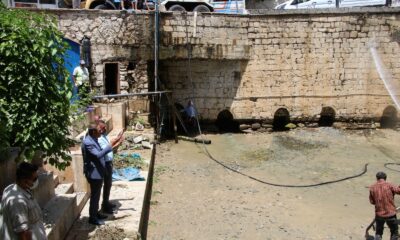 Hani Ayn-Kebir Parkında temizlik çalışması