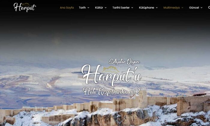 Harput’un tarihi dijital ortama taşındı