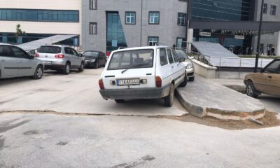 Hastanede araç park yeri sorunu