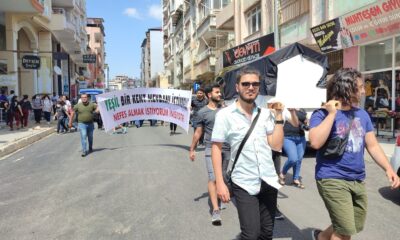 Hatay’da betonlaşmaya tabutlu eylem