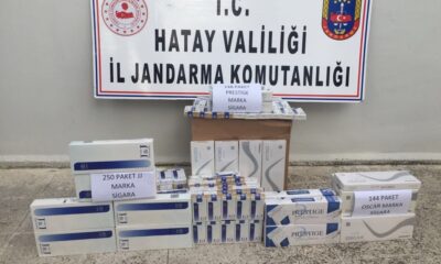 Hatay’da kaçak sigara operasyonu