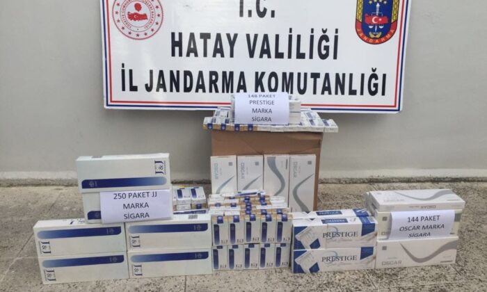 Hatay’da kaçak sigara operasyonu