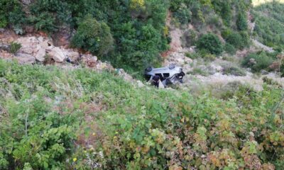 Hatay’da otomobil şarampole devrildi: 1 ölü, 4 yaralı