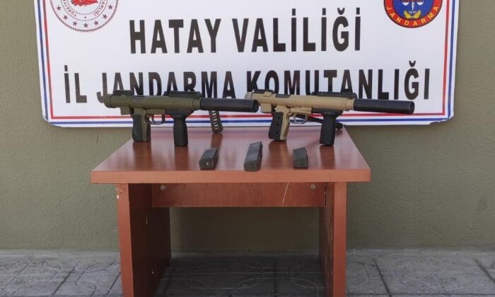 Hatay’da silah kaçakçılığı operasyonu