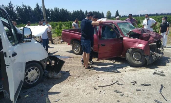 Hatay’da trafik kazası: 1 ölü, 4 yaralı