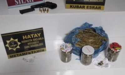 Hatay’da uyuşturucu operasyonları: 5 gözaltı
