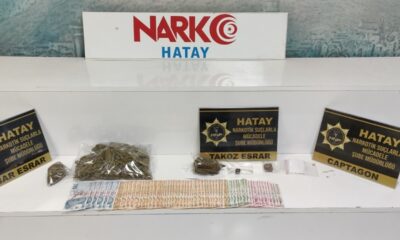 Hatay’da uyuşturucu operasyonu