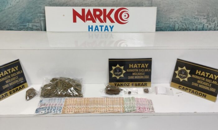Hatay’da uyuşturucu operasyonu
